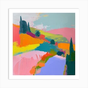 Abstract Travel Collection Italy 6 Art Print