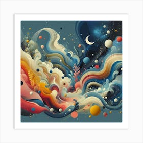 Abstract Painting Art Print