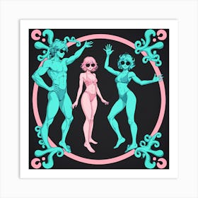 Sexy Girls 11 Art Print