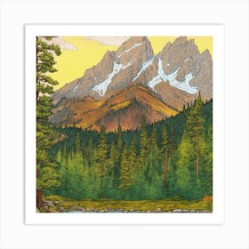 Grand Teton Art Print