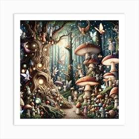 Fairy Forest Art Print