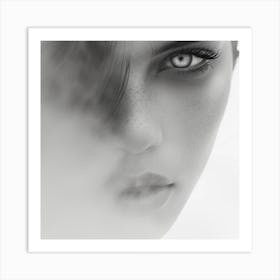 Portrait Of A Woman 1 Art Print