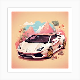 Lamborghini 2 Art Print