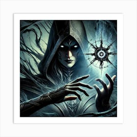 Zoya Nightshade Nightshade Mark Art Print