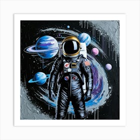 Spaceman 4 Art Print