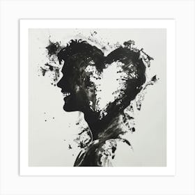 Heart Of A Man Art Print