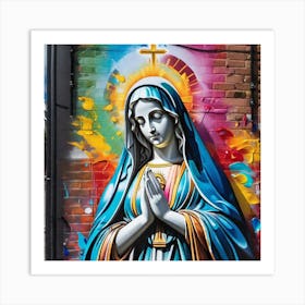 Virgin Mary 15 Art Print
