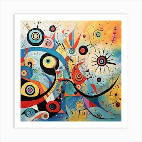 Abstract Painting 137 Art Print