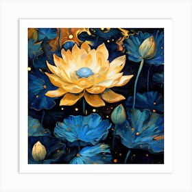 Lotus Flower 21 Art Print