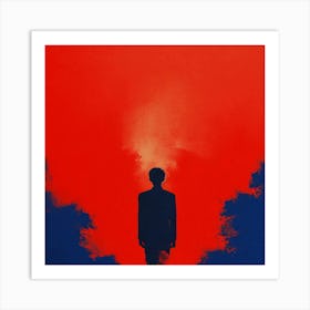 Man In A Suit 2 Art Print