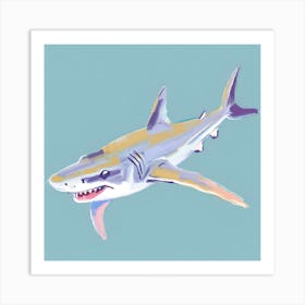 Hammerhead Shark 01 Art Print