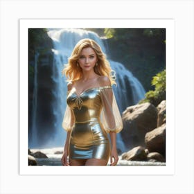 Sexy Blonde 19 Art Print