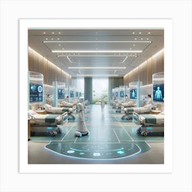 Hospital Room Art Print