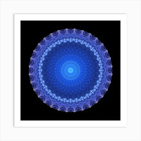 Orbis Iteratio Azureus - #3 Art Print