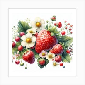 Strawberry 1 Art Print