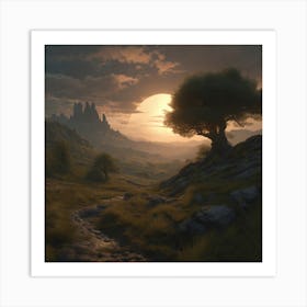 Elder Scrolls 2 Art Print