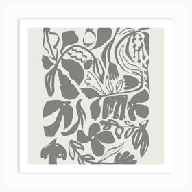 Flowers And Vines Art Print