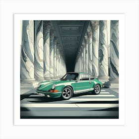 Porsche 911 - Carrera Art Print