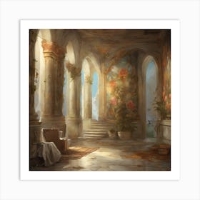 Fantasy Painting 30 Art Print