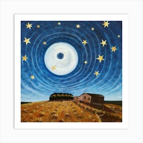 Starry Night 1 Art Print