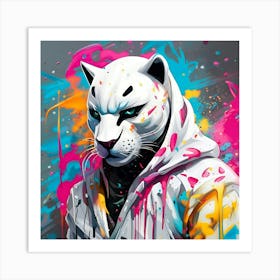 White Tiger 11 Art Print