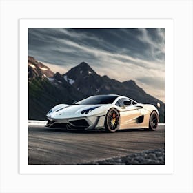 Lamborghini 121 Art Print