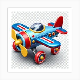 Toy Airplane Art Print