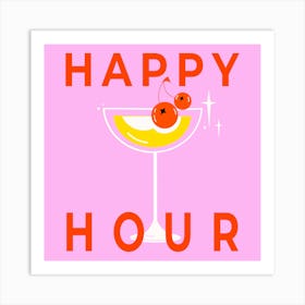 Happy Hour Art Print