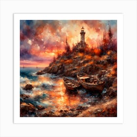 Sunset 1 Art Print