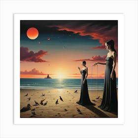 A Piece Of Surrealist Art Art Print