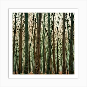 Forest Of Trees 1 Art Print