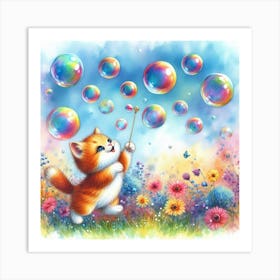 Bubbles Art Print