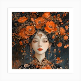 Chinese Girl 2 Art Print