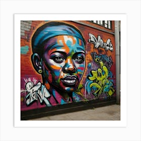 London Street Art Art Print