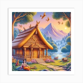 Thai House Art Print