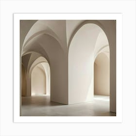 Arches In A Room 1 Art Print