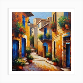 Alleyway Art Print