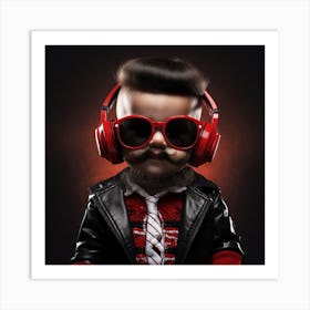 Dj Boy Art Print