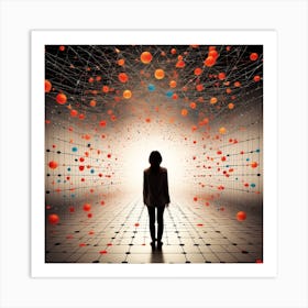 You Can T Connect The Dots Looking Forward; You Can Only Connect Them Looking Backwards 1 Art Print