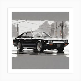 Toyota Celica 3 Art Print