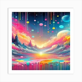 Psychedelic Painting Poster