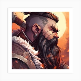 Warlord Art Print