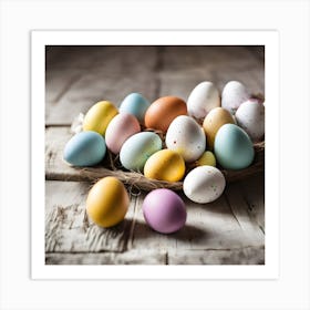 Easter Eggs 3 Art Print