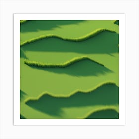 Grass Field 12 Art Print