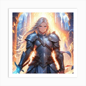 Hero Of Legend Art Print