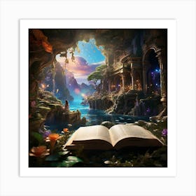 Book Of Wonders Art Print