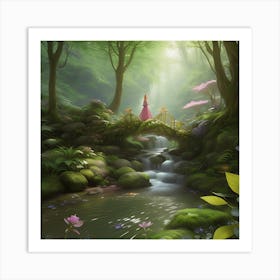 Cinderella's forest Art Print