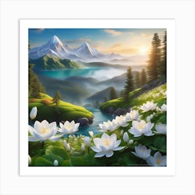 Lily Of The Valley 7 Art Print