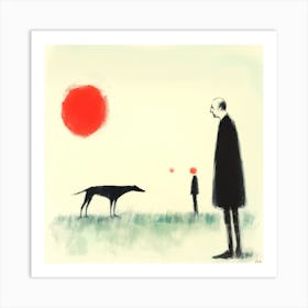 Dogs And Their People LIII Art Print