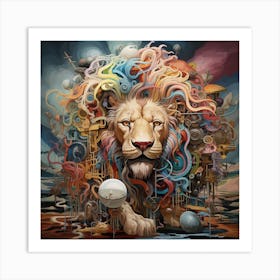 Lion Of The City 1 Art Print